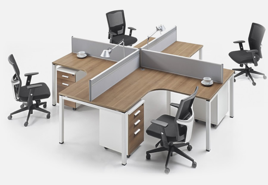 Hydra Office workstation 4 seater