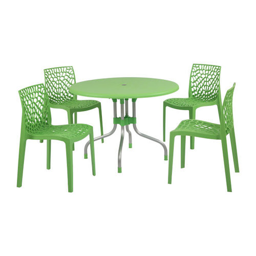 Mono Web Cafeteria Chair with Olive Table.